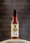 **Limited** Rum Barrel Fermented Smoked Jalapeno Hot Sauce  - Case of 12